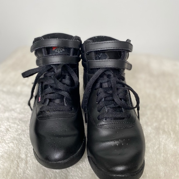 Reebok Women’s Freestyle Classic Hightop Sneakers - Picture 5 of 8